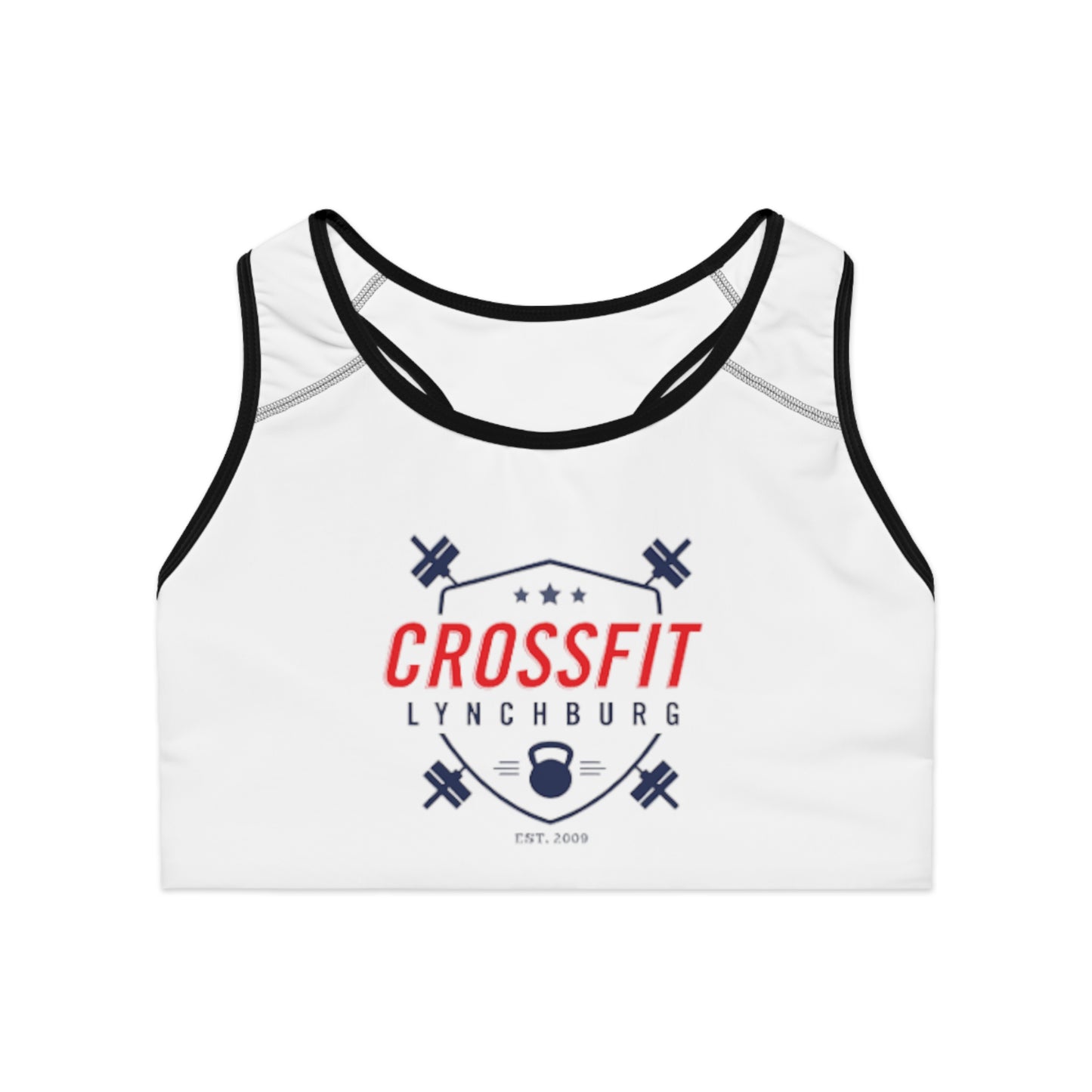 crossfit Lynchburg Sports Bra (AOP)