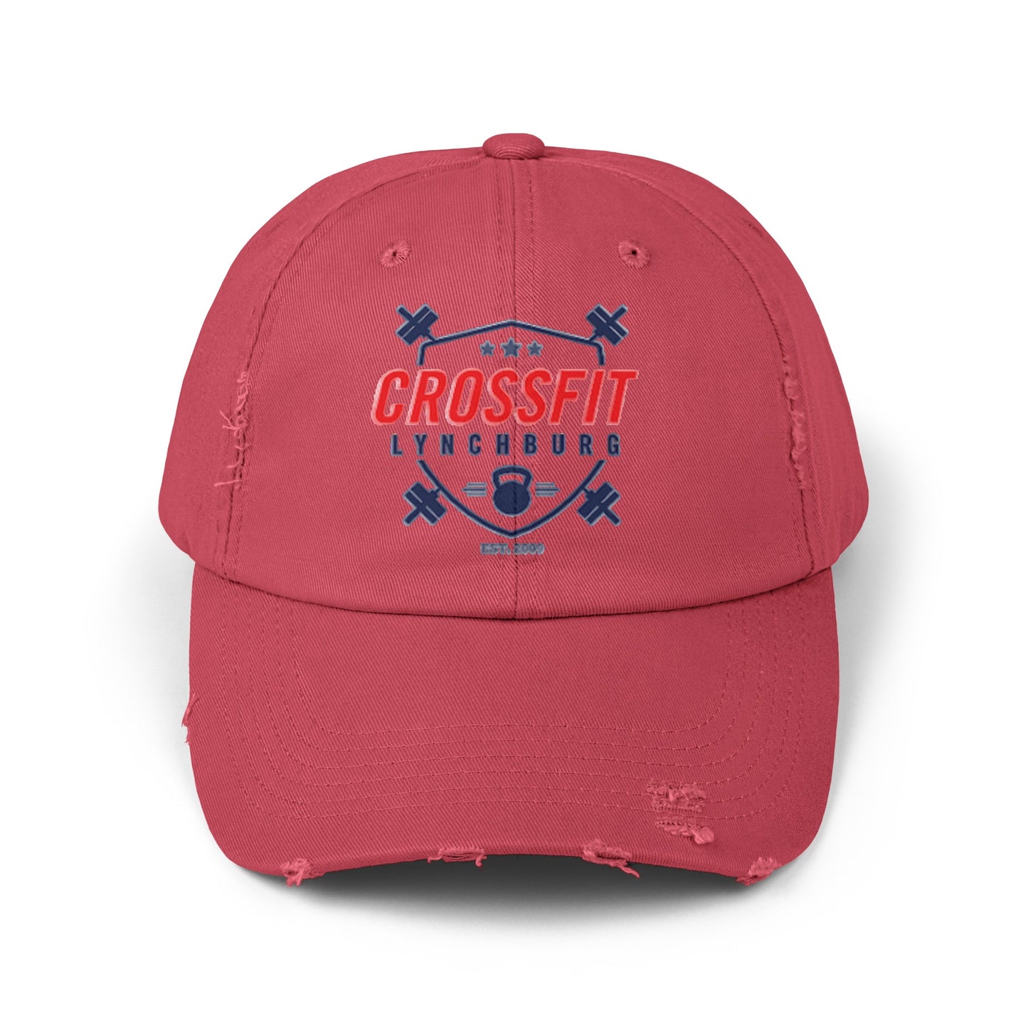 crossfit lynchburg Unisex Distressed Cap