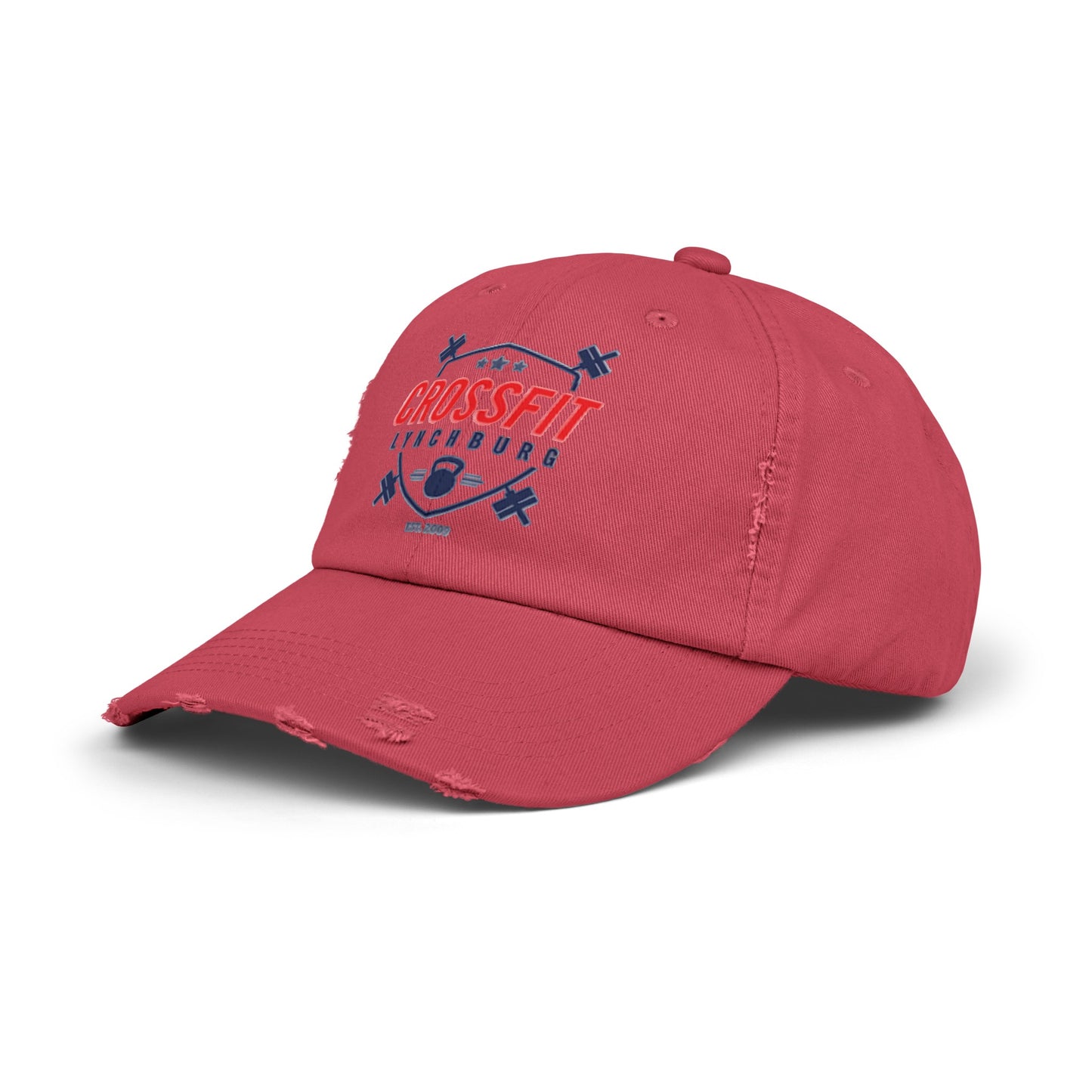 crossfit lynchburg Unisex Distressed Cap