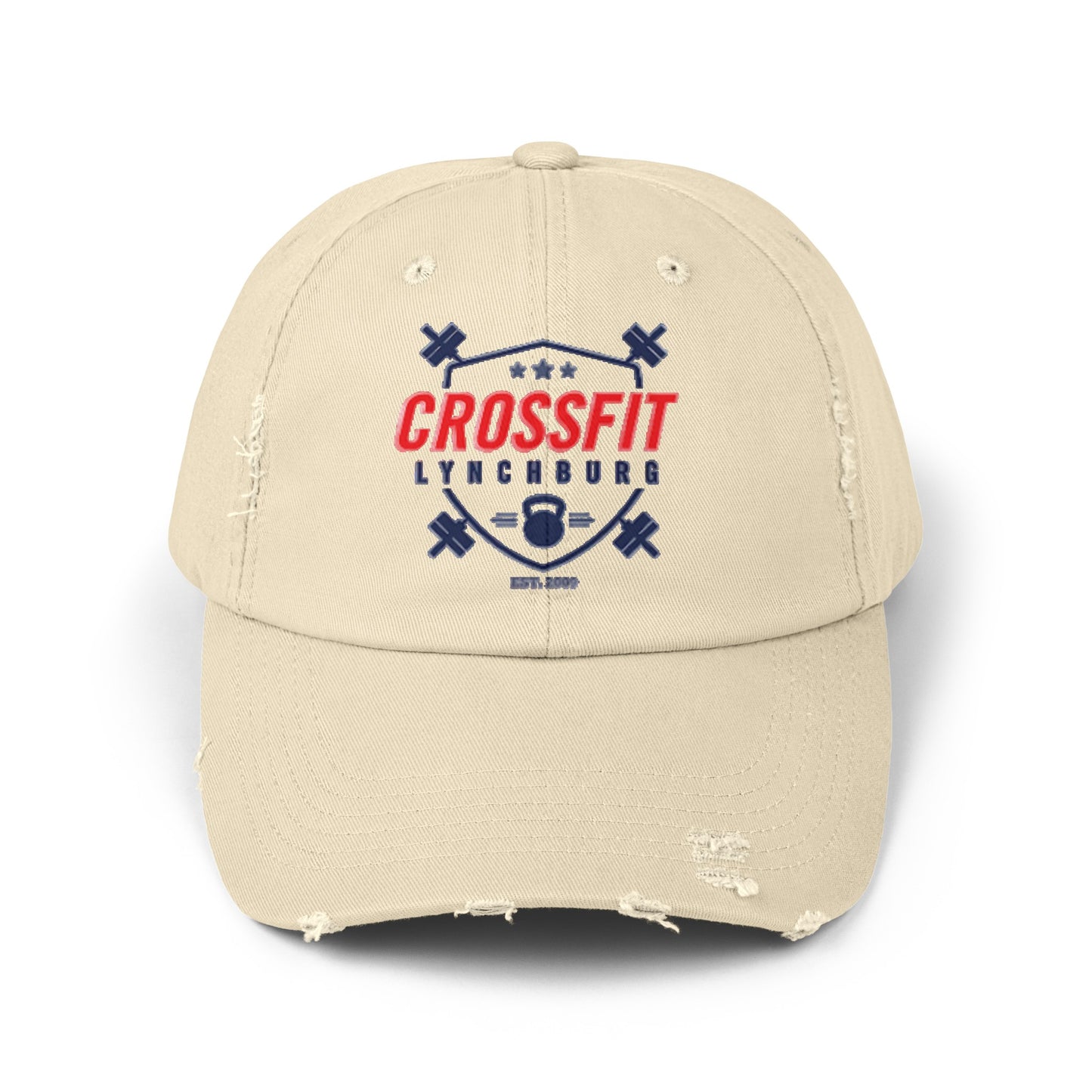 crossfit lynchburg Unisex Distressed Cap