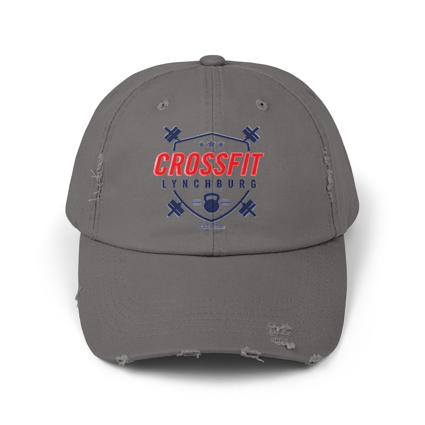 crossfit lynchburg Unisex Distressed Cap