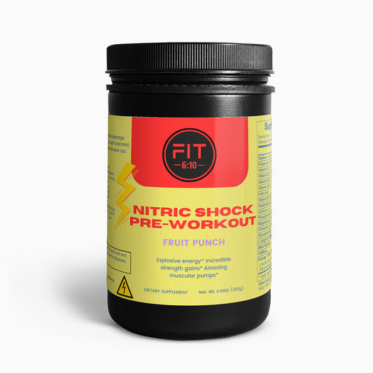 Nitric Shock Pre-Workout Powder (Fruit Punch)