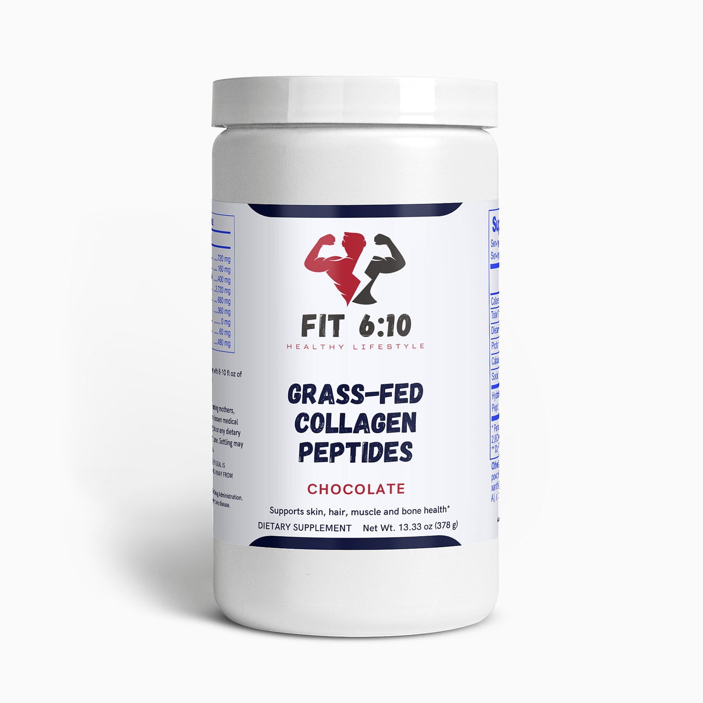 Grass-Fed Collagen Peptides Powder (Chocolate)