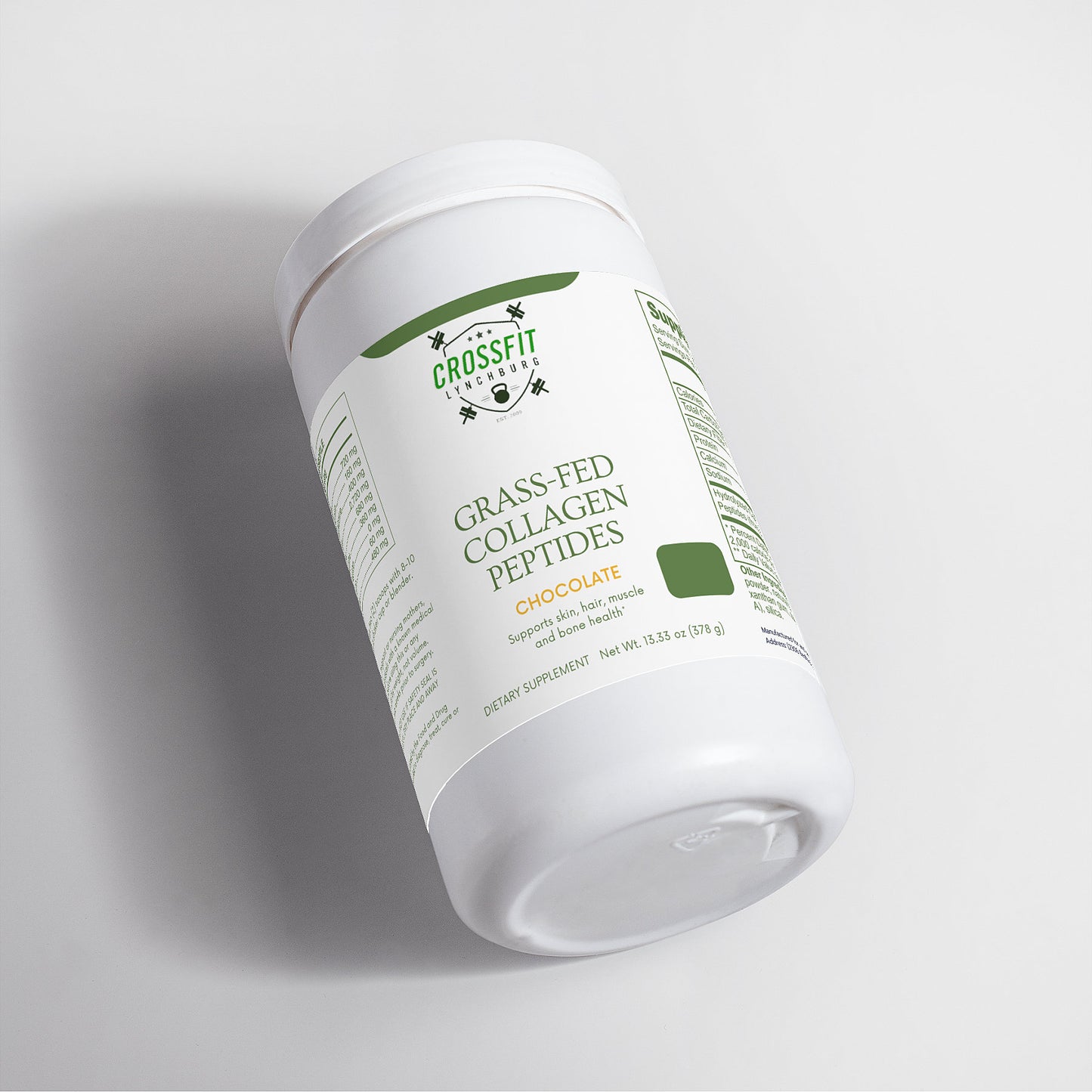 Grass-Fed Collagen Peptides Powder (Chocolate)