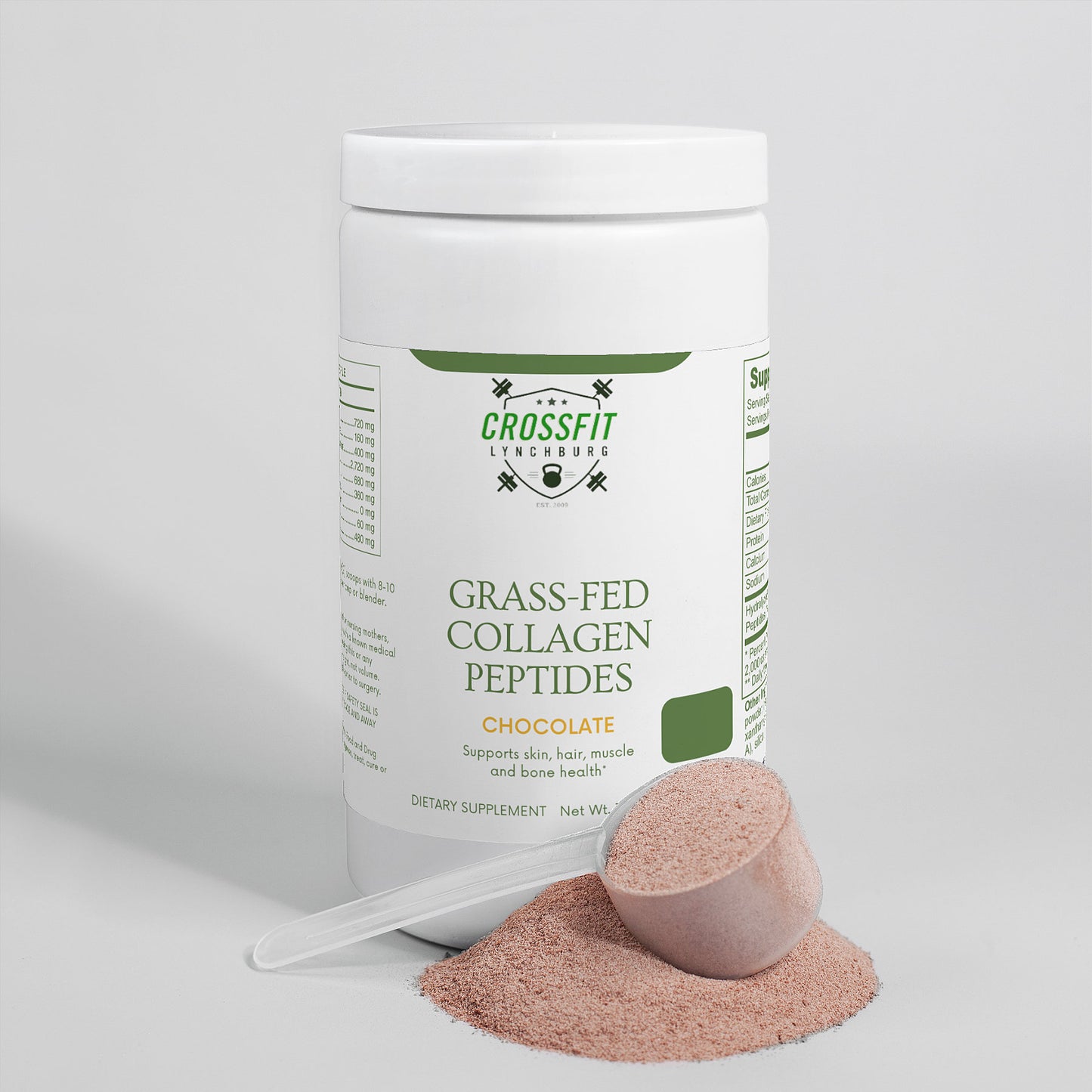 Grass-Fed Collagen Peptides Powder (Chocolate)