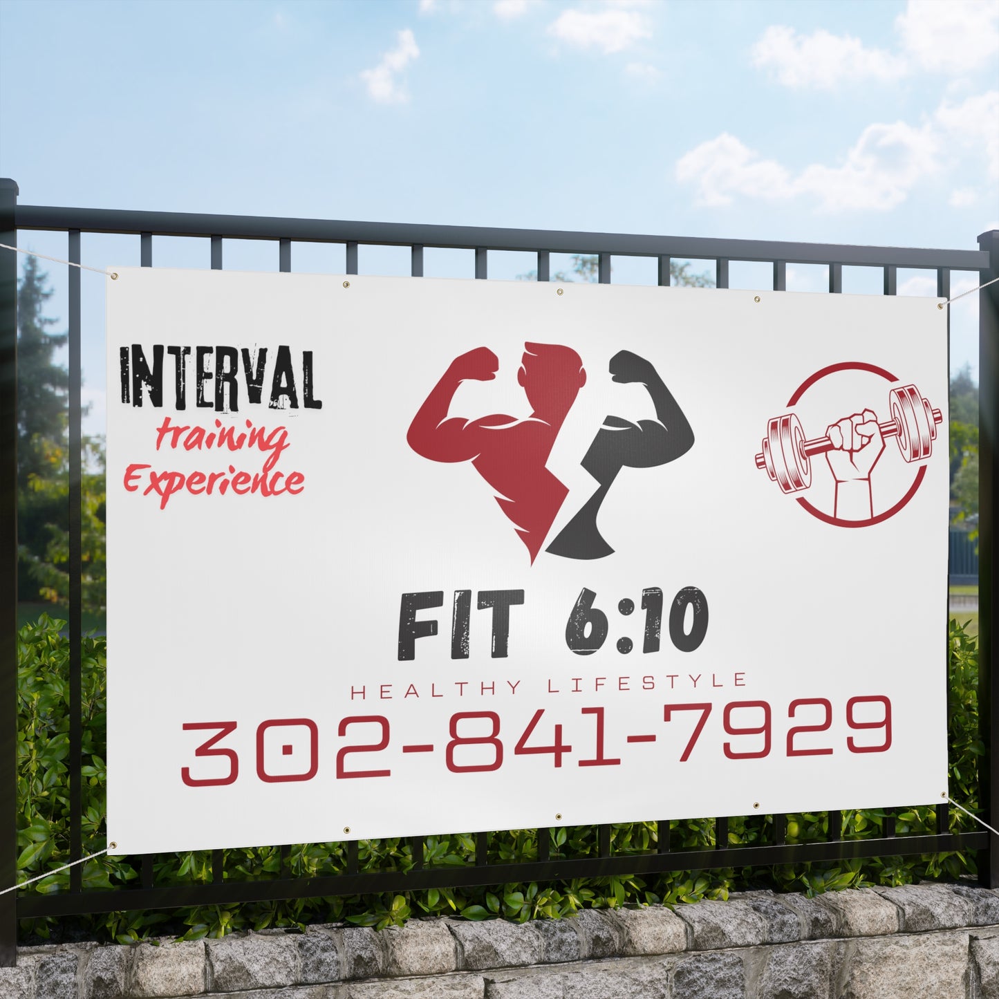 fit 610 Matte Banner