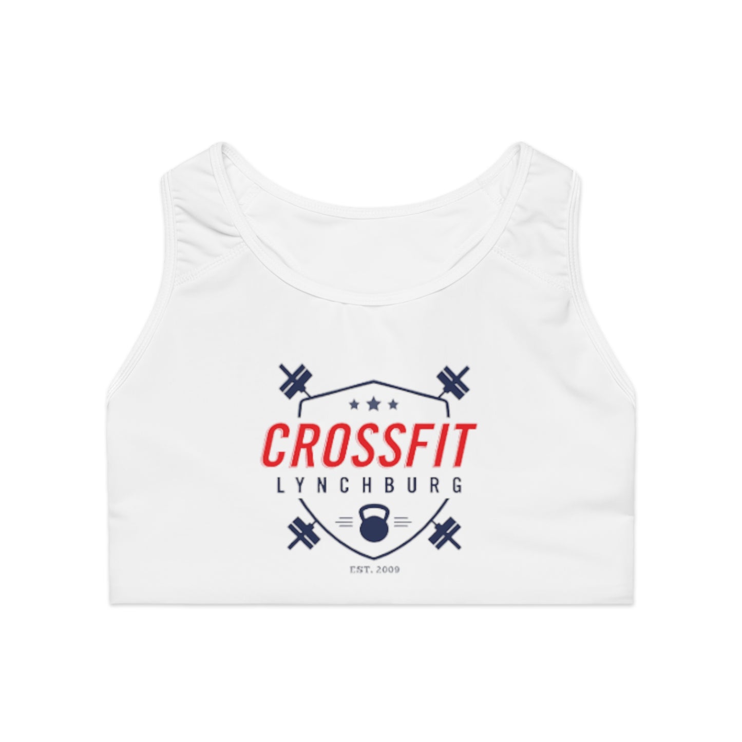 crossfit Lynchburg Sports Bra (AOP)