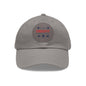 CrossFit Lynchburg Dad Hat with Leather Patch (Round)